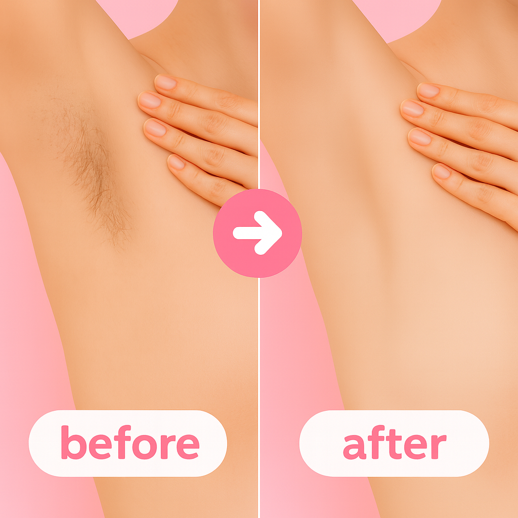 HairByeve No Shave Hair Removal Cream